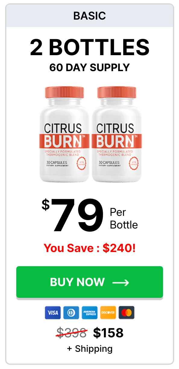 CitrusBurn 2 Bottles
